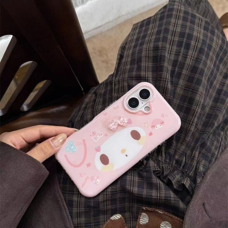 Mobile Tech Accessories - アニメ漫画柄ウサギのスマホケース、iPhone 16 13 17 15 Pro