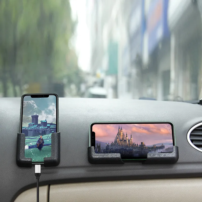 多機能車載携帯電話サポートポータブル粘着式ユニバーサル固定携 - Mobile Tech Accessories のレビューと価格