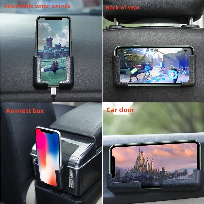 多機能車載携帯電話サポートポータブル粘着式ユニバーサル固定携 - Mobile Tech Accessories のレビューと価格