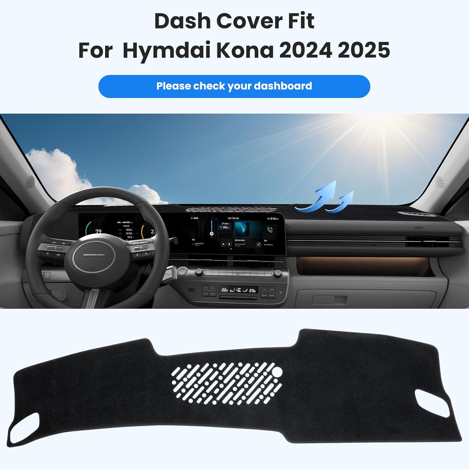 ヒュンダイ コナ 2024 2025 2026対応 ダッシュ - Tech Car Accessories のレビューと価格