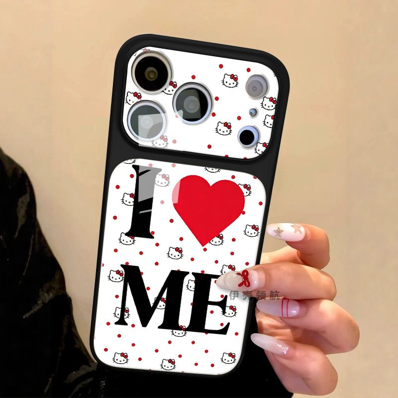 クリエイティブな猫のイラストが描かれた、アクリル製の大型窓付 - Mobile Tech Accessories のレビューと価格