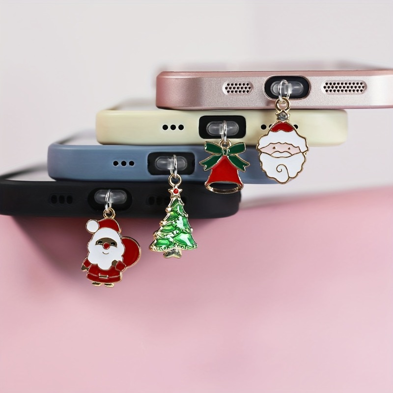 クリスマスサンタクロースクリスマスツリークリスマス帽子携帯ダ - Mobile Tech Accessories のレビューと価格
