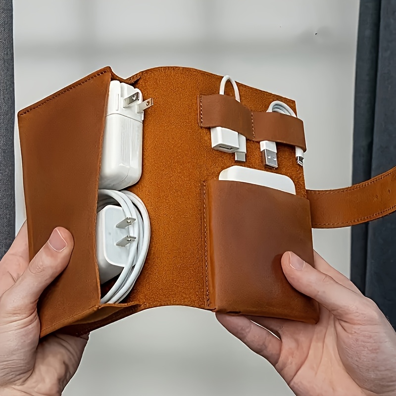 1個入り レザーテックオーガナイザーポーチ ポータブル電子機 - Tech Accessories Travel Organizer Pouch のレビューと価格